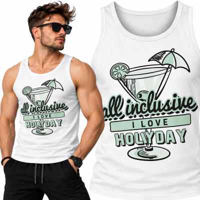 TANK TOP ŚMIESZNY ALL INCLUSIVE
